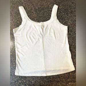 Wild Fable White Classic Tank Top